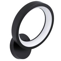 NÁSTĚNNÉ SVÍTIDLO, 30,5/27/20 cm - bílá/černá, Design, kov/plast (30,5/27/20cm) - Eglo