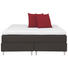 BOXSPRINGBETT 180/210 cm in Braun - Alufarben/Braun, KONVENTIONELL, Textil/Metall (180/210cm) - Jensen BOXSPRINGBETT 180/210 cm in Braun - Alufarben/Braun, KONVENTIONELL, Textil/Metall (180/210cm) - Jensen