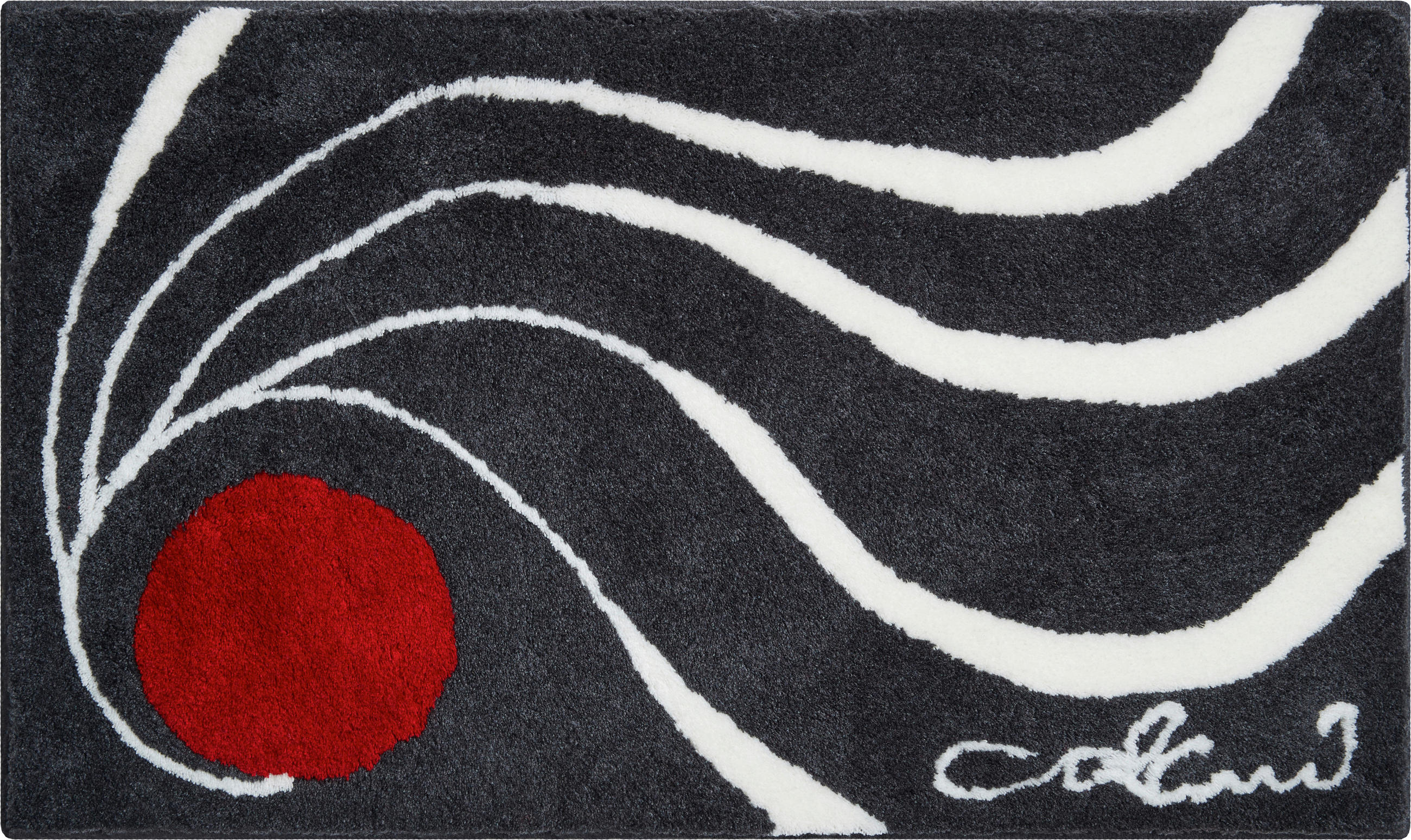 Grund Badteppich Colani 18 Anthrazit 70x120 cm