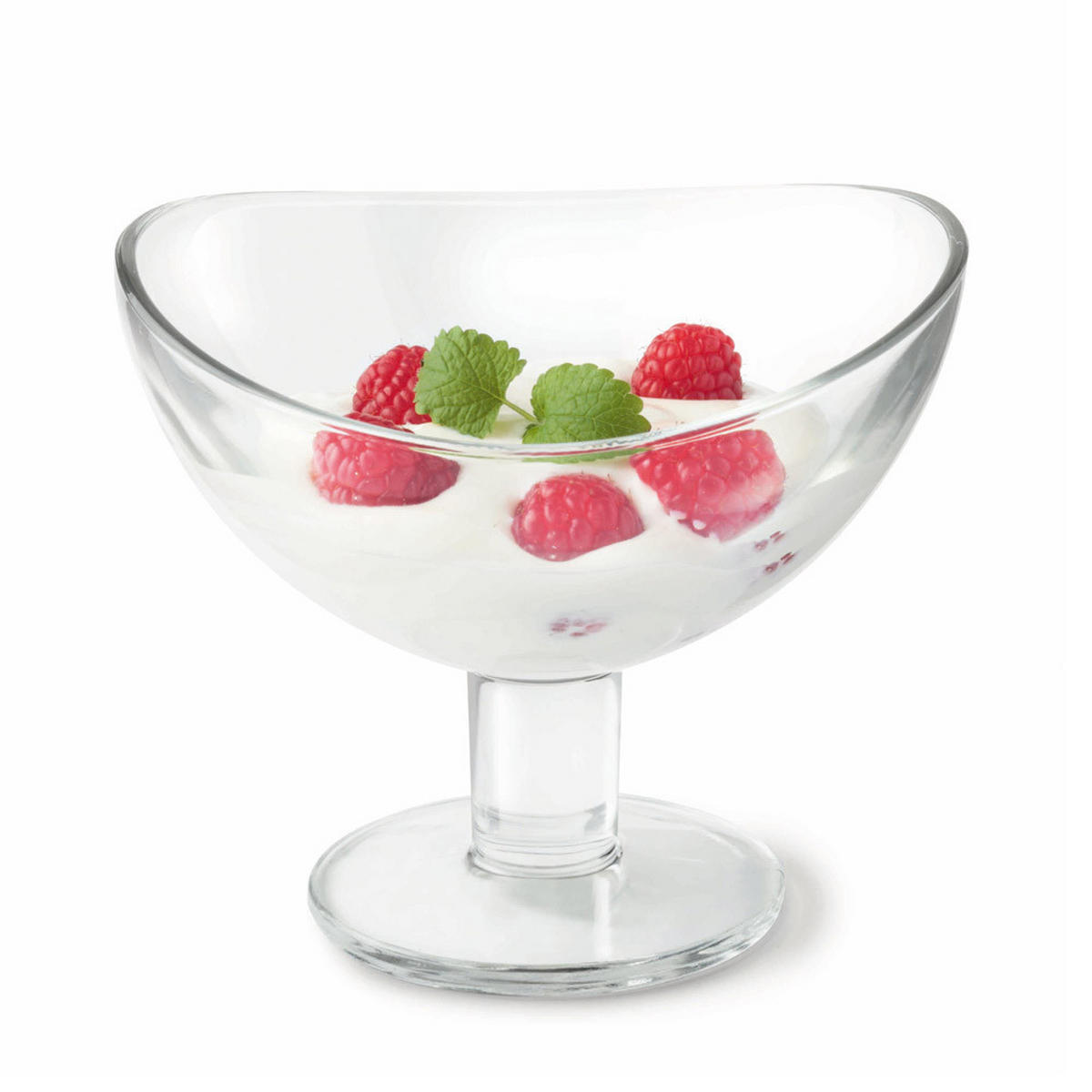 Eisbecher Loop 6-teilig  - Transparent, KONVENTIONELL, Glas (14/12/13.5cm) - Leonardo