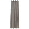 ZÁVES S OČKAMI, nepriehľadné, 140/250 cm - hnedá, Design, textil (140/250cm) - Joop!
