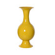 VASE 77 cm  - Gelb, Trend, Metall (39/77cm) - Ambia Home