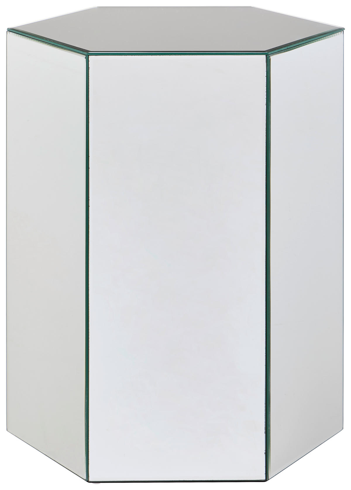 BLUMENTISCH Glas, Holzwerkstoff  - Klar, Design, Glas/Holzwerkstoff (40/48/40cm) - MID.YOU