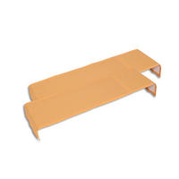 TISCHLÄUFER 2er SET 40/140 cm  - Orange, Basics, Textil (40/140cm)