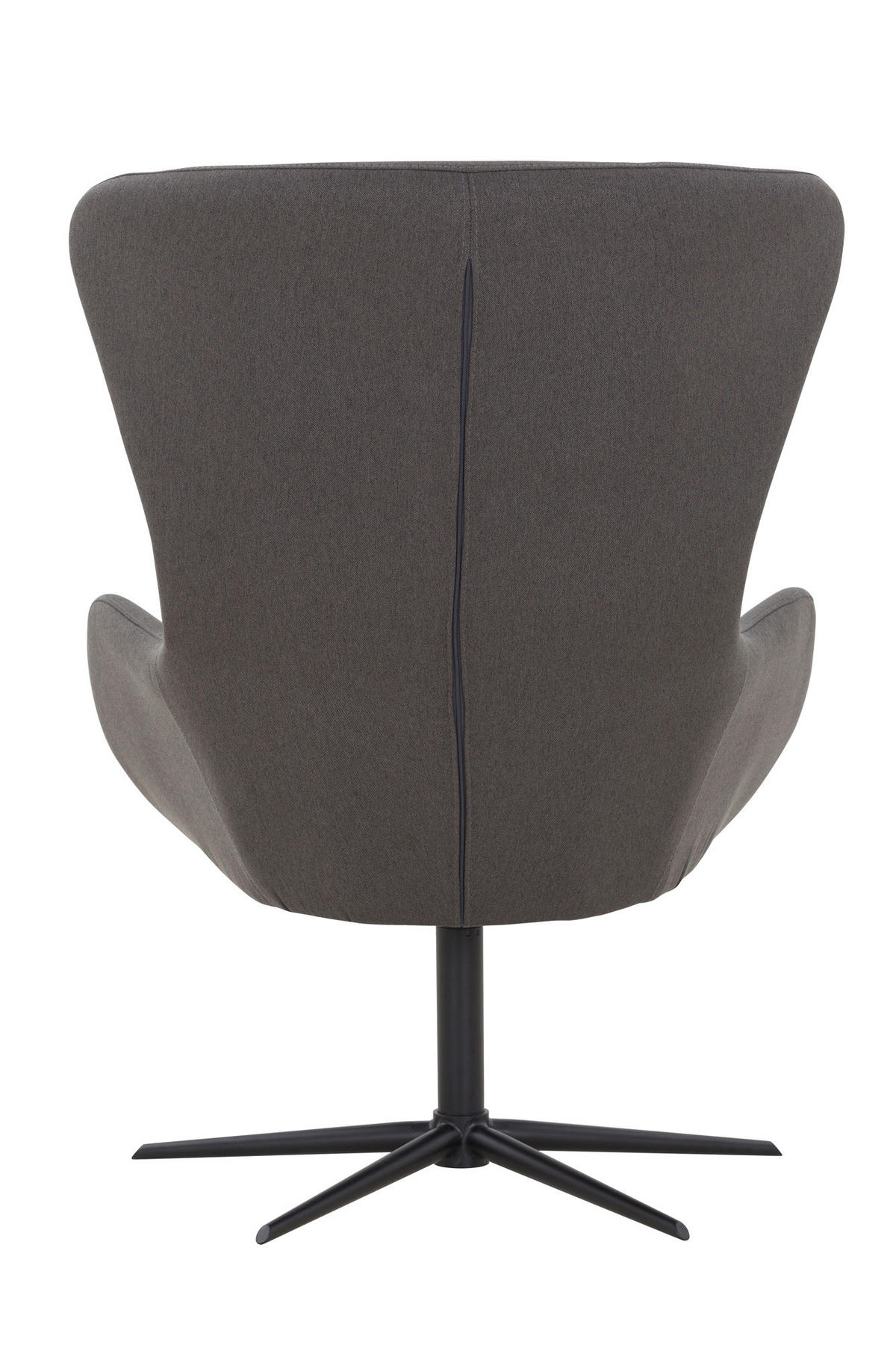 SESSEL in Webstoff Dunkelgrau  - Dunkelgrau/Schwarz, MODERN, Textil/Metall (78/99/82cm) - Livetastic