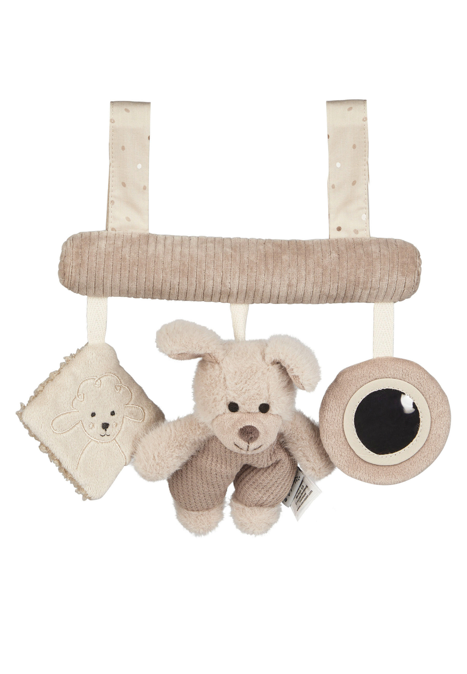 VRTEŠKA ZA AUTO-SEDIŠTE - boja peska, Osnovno, tekstil (25/19,5/6cm) - Sterntaler