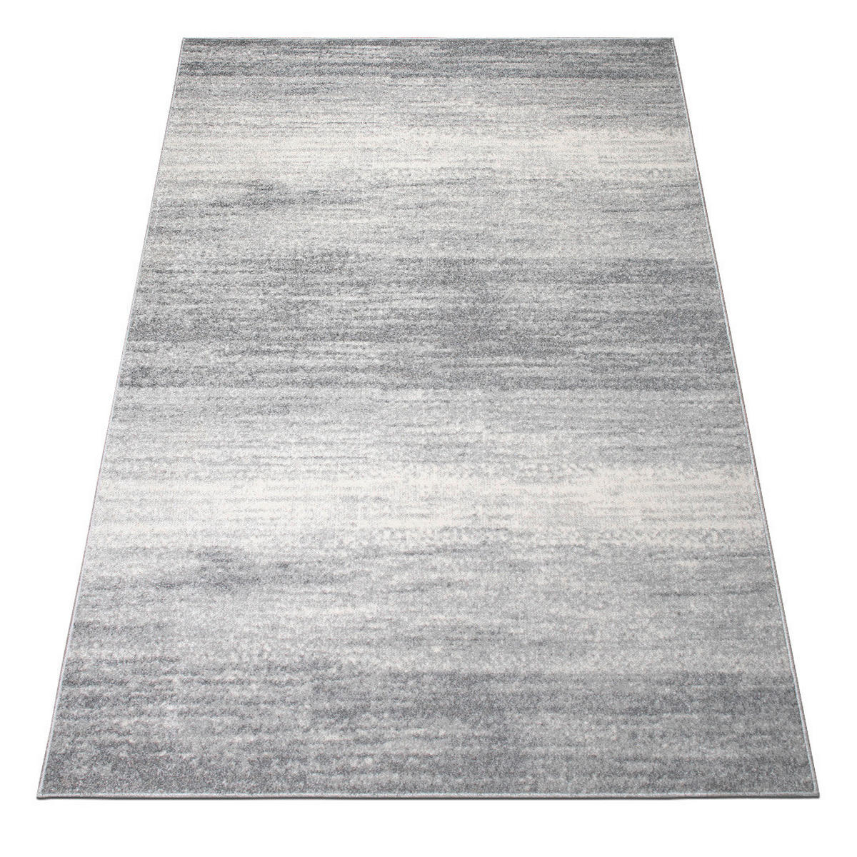 WEBTEPPICH 60/110 cm Mercur Grau  - Grau, Design, Kunststoff/Textil (60/110cm) - Novel