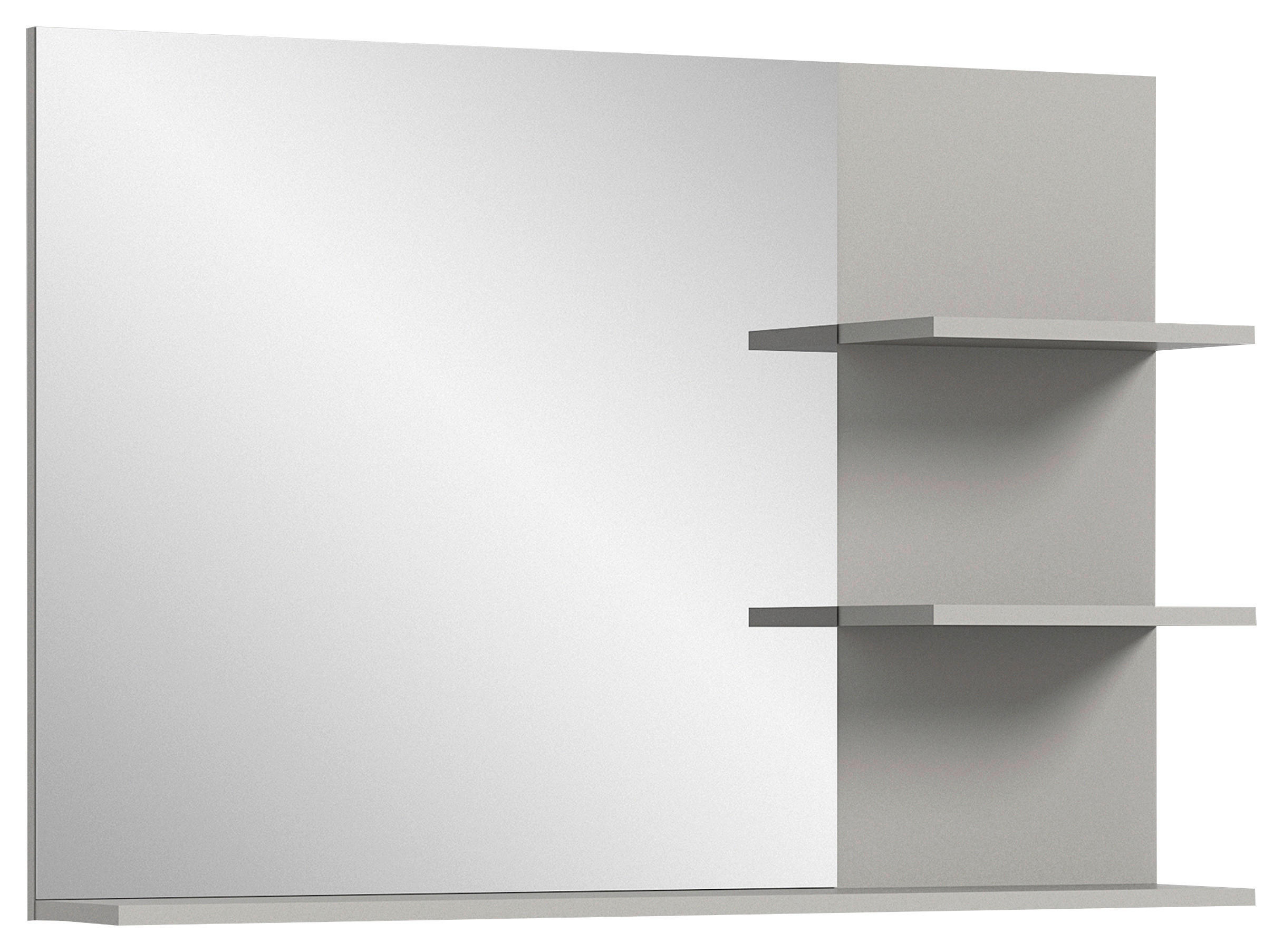 WANDSPIEGEL 100/69/16 cm  - Grau, MODERN, Holzwerkstoff (100/69/16cm) - MID.YOU
