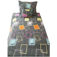 ÁGYNEMŰHUZAT-GARNITÚRA  - színes, Basics, textil (140/200cm)