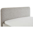 POLSTERBETT 140/200 cm  in Beige  - Birkefarben/Beige, Design, Holz/Textil (140/200cm) - Xora