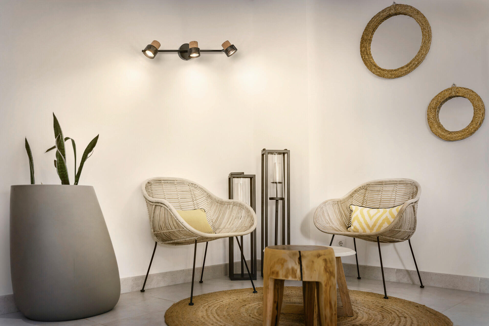 LED-STRAHLER 57,7/10/13,6 cm   - Schwarz, Basics, Holz/Metall (57,7/10/13,6cm) - Osram