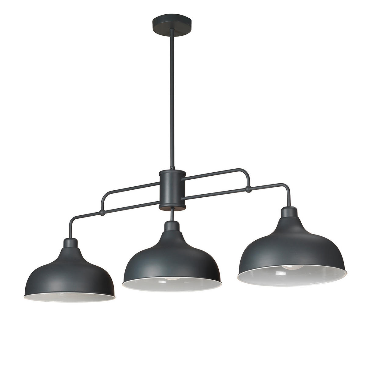 HÄNGELEUCHTE 106/83/45 cm  - Grau, KONVENTIONELL, Metall (106/83/45cm)