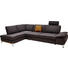 WOHNLANDSCHAFT in Textil Dunkelgrau - Dunkelgrau, Design, Textil/Metall (213/283cm) - Dieter Knoll WOHNLANDSCHAFT in Textil Dunkelgrau - Dunkelgrau, Design, Textil/Metall (213/283cm) - Dieter Knoll