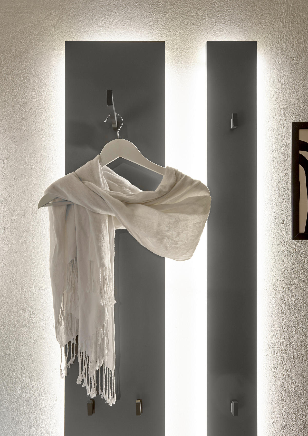 GARDEROBE 6-teilig  in 220/200/40 cm  - Türkis/Anthrazit, Design, Glas/Holzwerkstoff (220/200/40cm) - Musterring