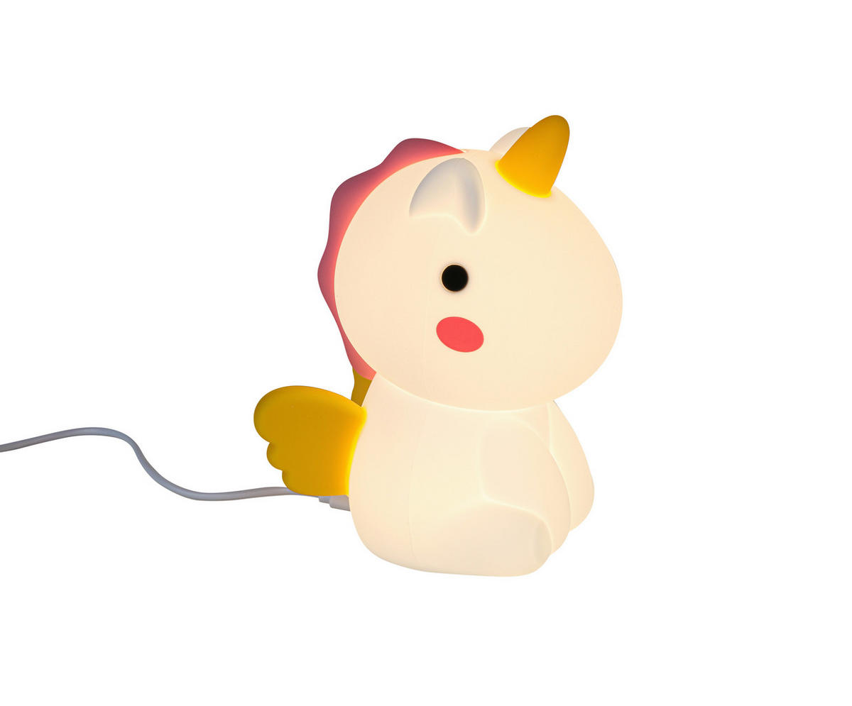 NOČNÍ SVĚTLO, 7,9/10,7/14 cm - bílá, Trend, plast (7,9/10,7/14cm) - Novel