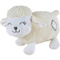 SPIELTIER Molly  - Creme/Weiß, Basics, Textil (23cm) - Patinio