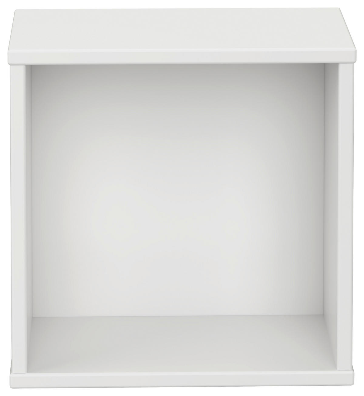 WANDREGAL 35/35/18,7 cm  - Weiss, Konventionell, Holzwerkstoff (35/35/18,7cm) - Paidi