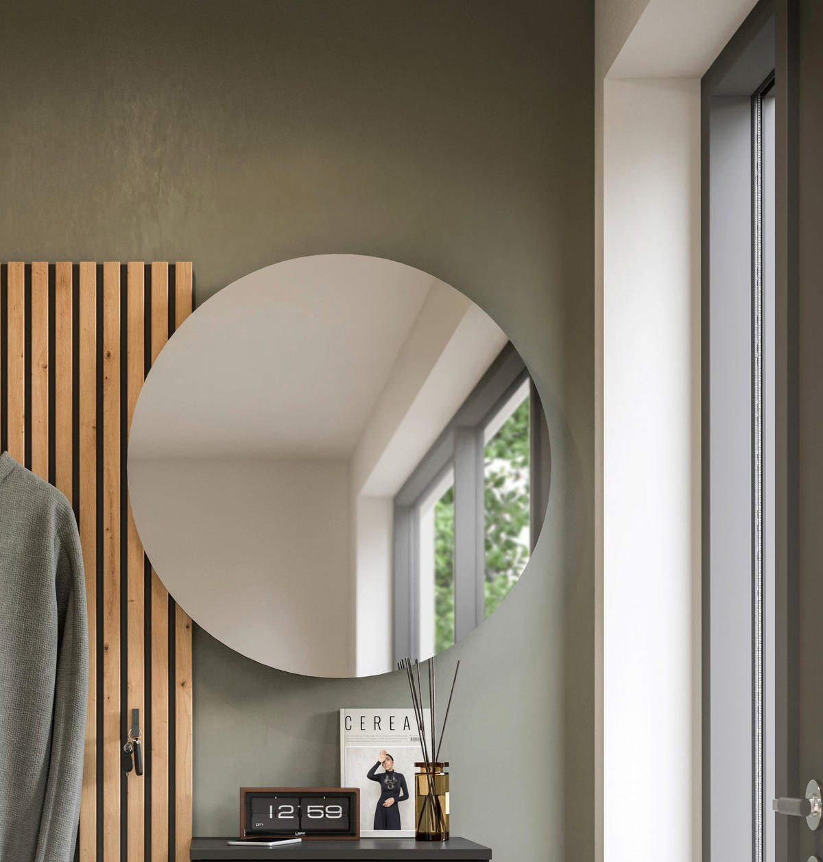 WANDSPIEGEL 70/70/7 cm  - Klar, Design, Glas (70/70/7cm) - Xora