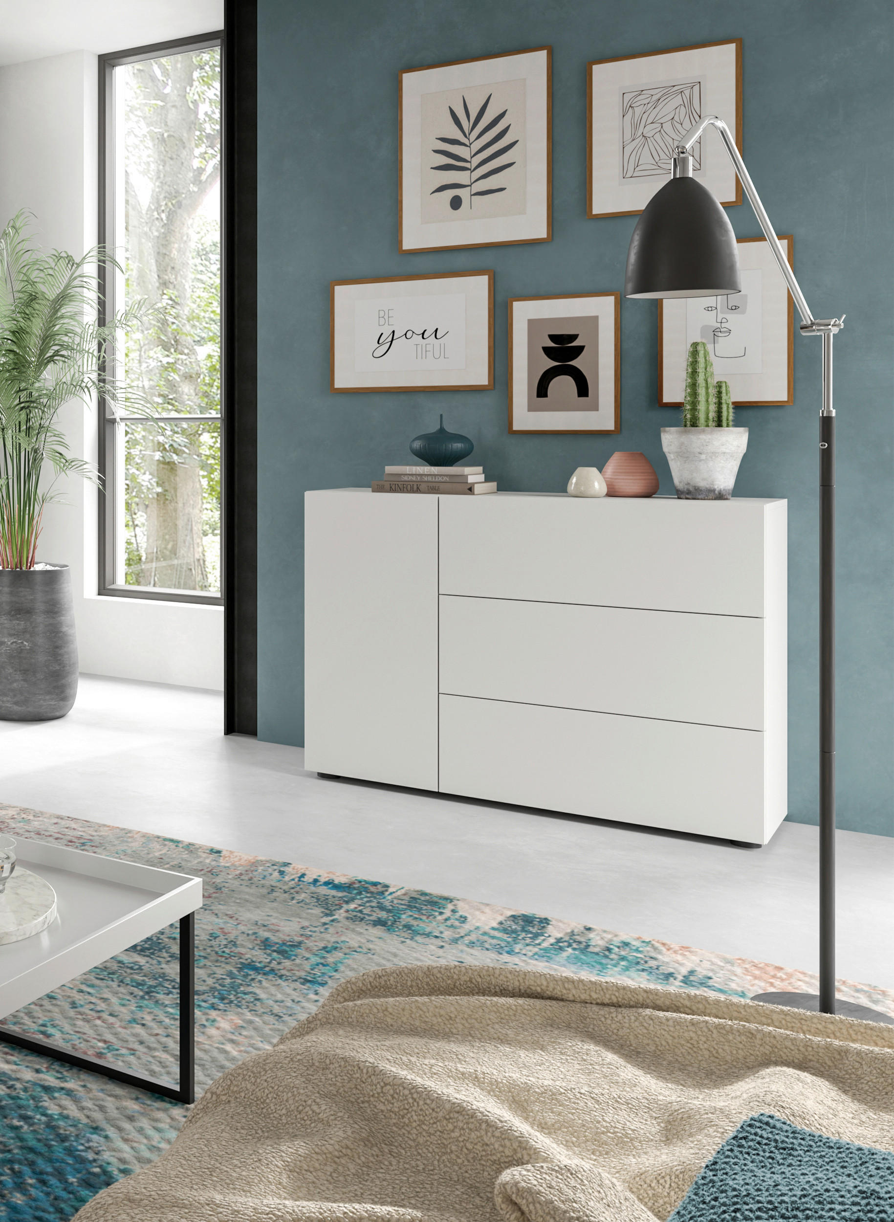 SIDEBOARD 105/80/37 cm  - Design, trämaterial (105/80/37cm) - MID.YOU
