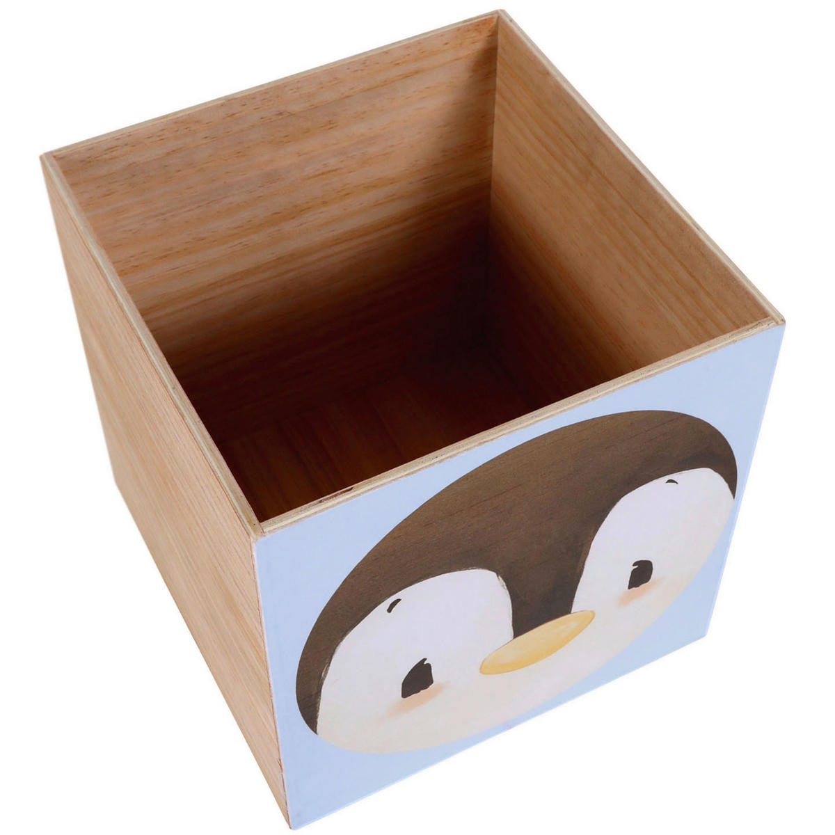 BOX - Hellblau, KONVENTIONELL, Holz (30/30/29cm)