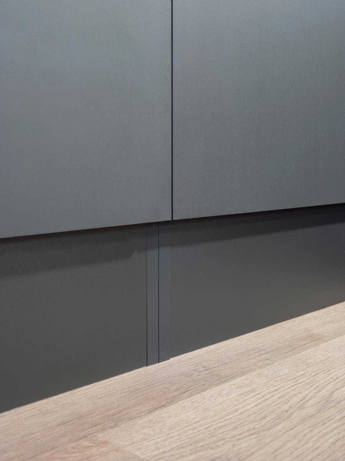 ECKKÜCHE - Silberfarben/Grau, Design, Holzwerkstoff/Metall (340/172cm) - Respekta