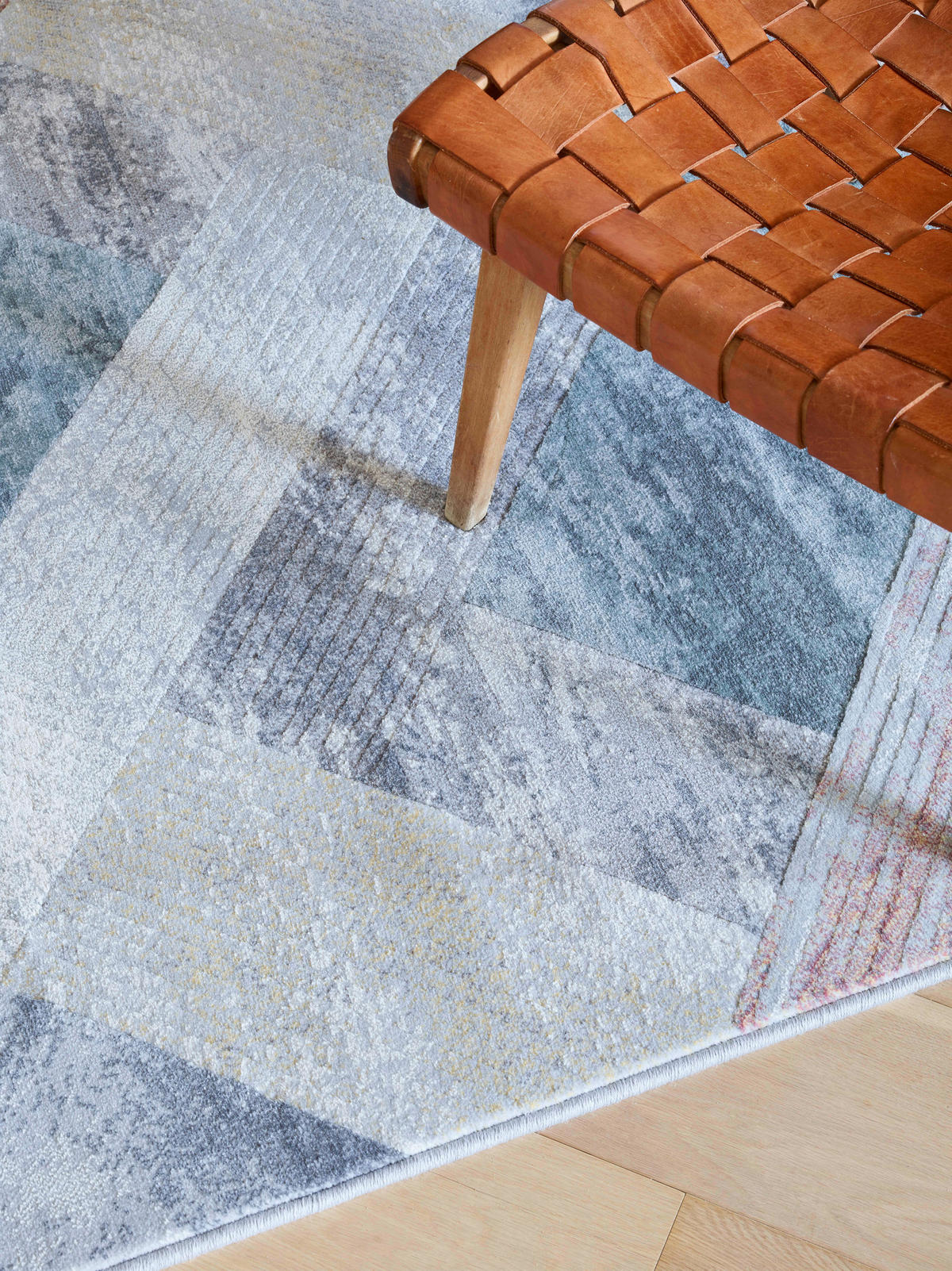 WEBTEPPICH 80/150 cm Catania Hellgrau, Beige  - Beige/Hellgrau, KONVENTIONELL, Textil (80/150cm)