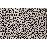 FUßMATTE  50/75 cm  Schwarz, Beige  - Beige/Schwarz, Trend, Kunststoff (50/75cm) - madaboutmats