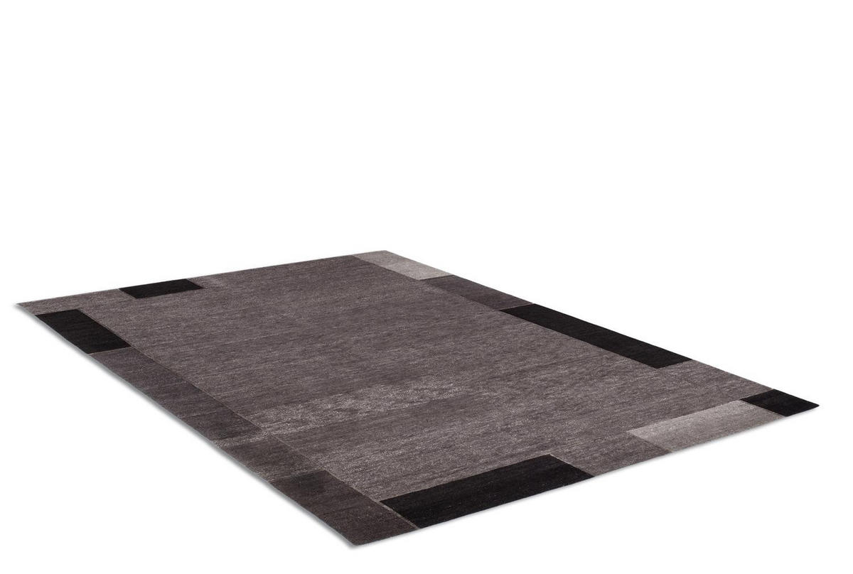 WOLLTEPPICH 70/140 cm Dunkelgrau  - Dunkelgrau, Basics, Textil (70/140cm) - Cazaris