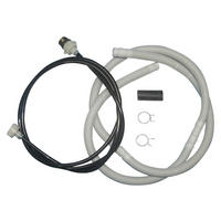 SCHLAUCHVERLÄNGERUNG AW022  - Grau, Basics, Kunststoff (200cm) - Hisense