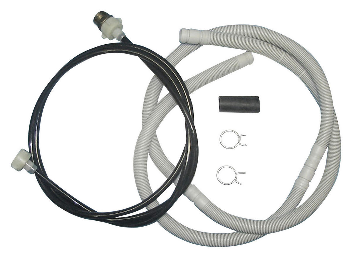 SCHLAUCHVERLÄNGERUNG AW022  - Grau, Basics, Kunststoff (200cm) - Hisense