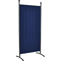 SICHTSCHUTZ - Blau/Grau, Basics, Textil/Metall (82/178/51cm) - Boxxx