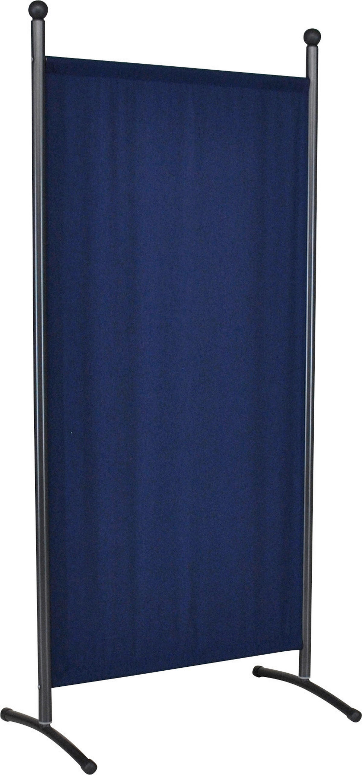 SICHTSCHUTZ - Blau/Grau, Basics, Textil/Metall (82/178/51cm) - Boxxx