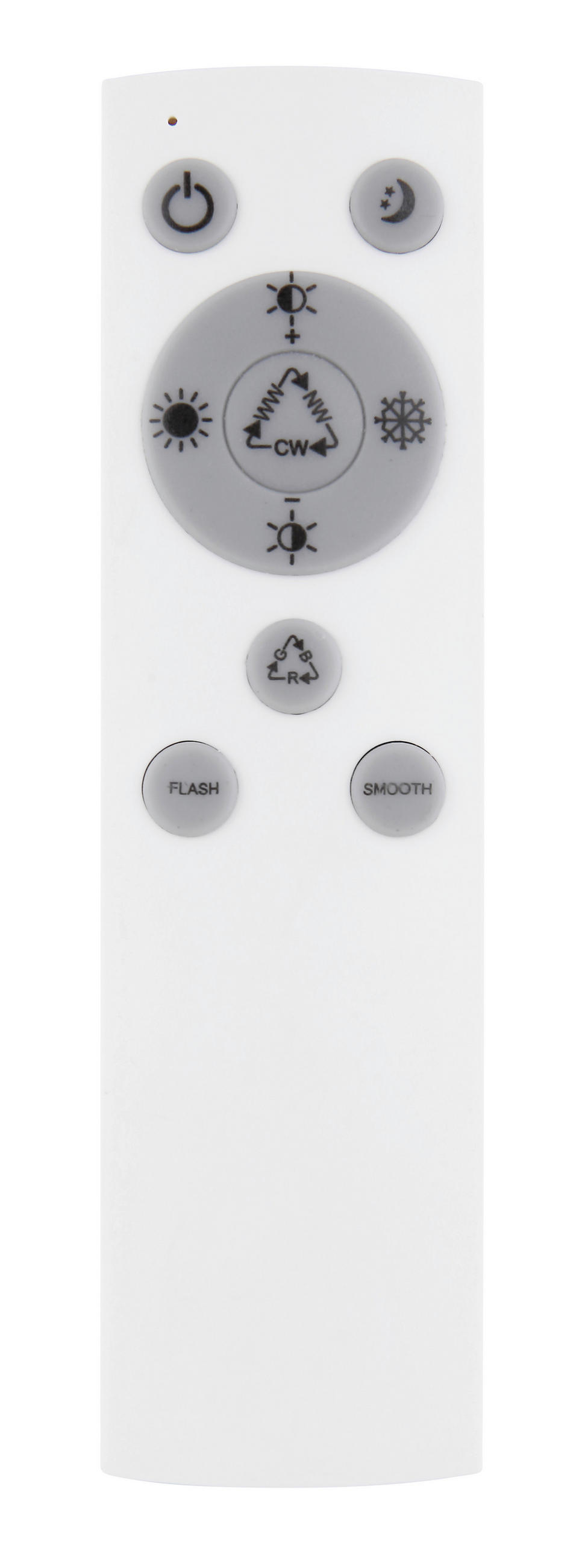 LED-DECKENLEUCHTE 48/48/7 cm    - Anthrazit/Opal, Design, Kunststoff/Metall (48/48/7cm) - Globo