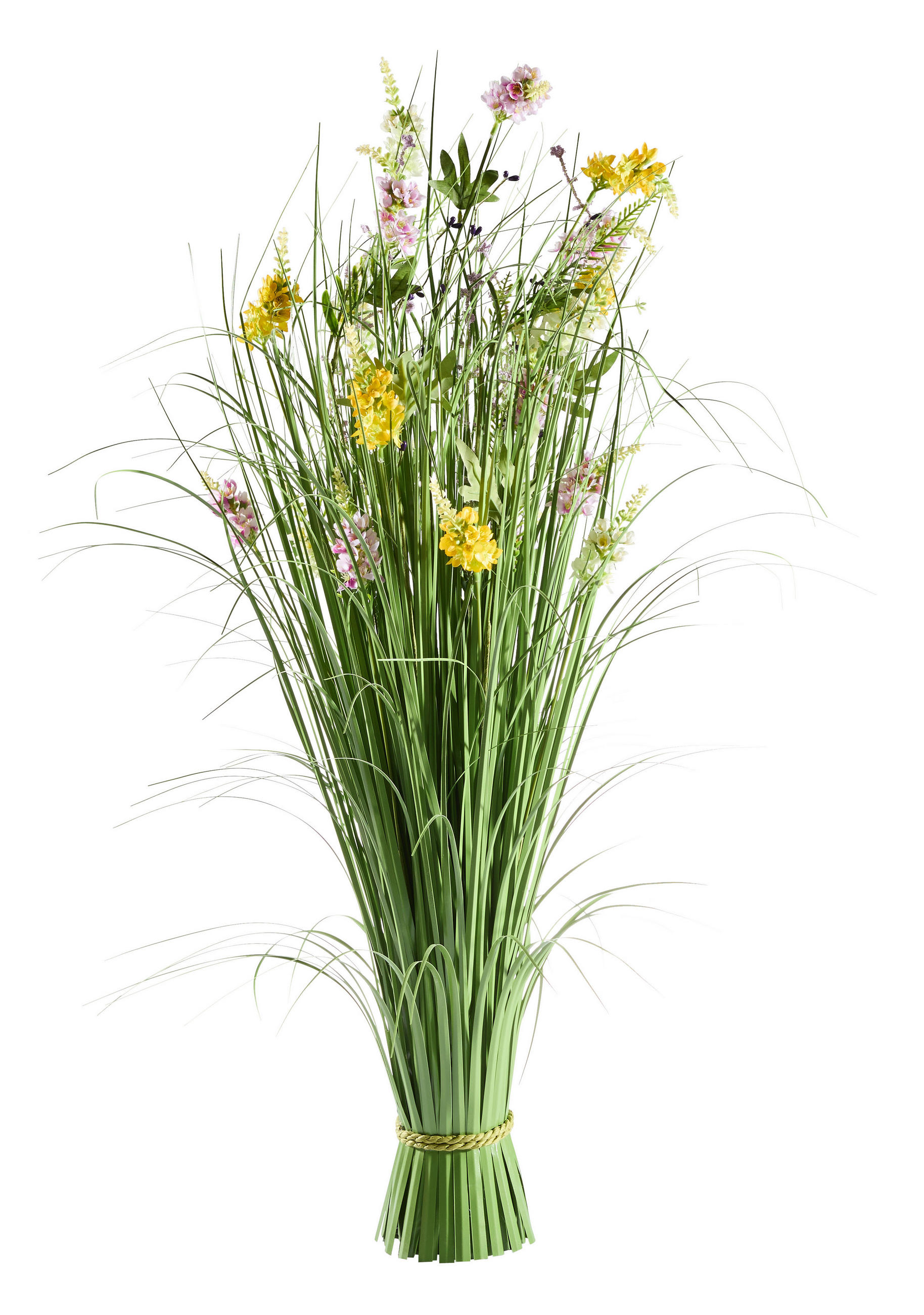 DEKOGRAS  - Pink/Gelb, LIFESTYLE, Kunststoff/Metall (100cm)