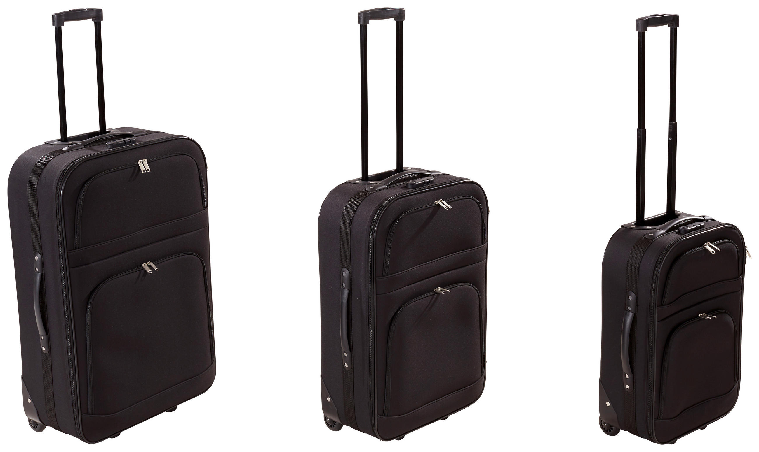 Reisekoffer Set 3-tlg. Paris 2 Rollen