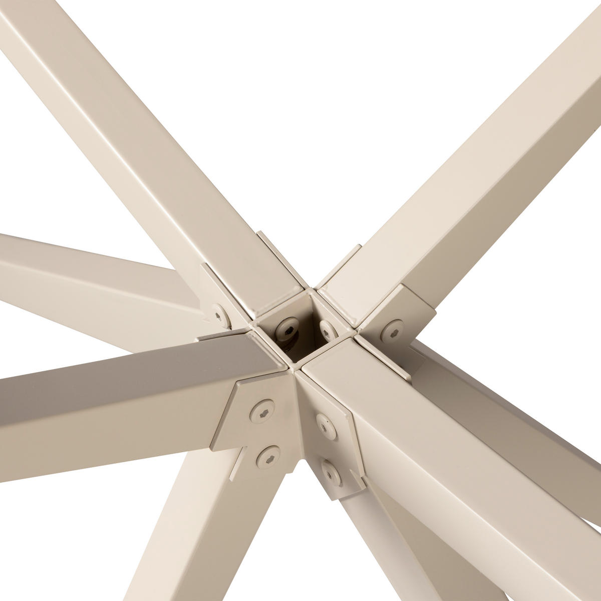 TISCHGESTELL   - Grau, MODERN, Metall (170/72/80cm) - Livetastic