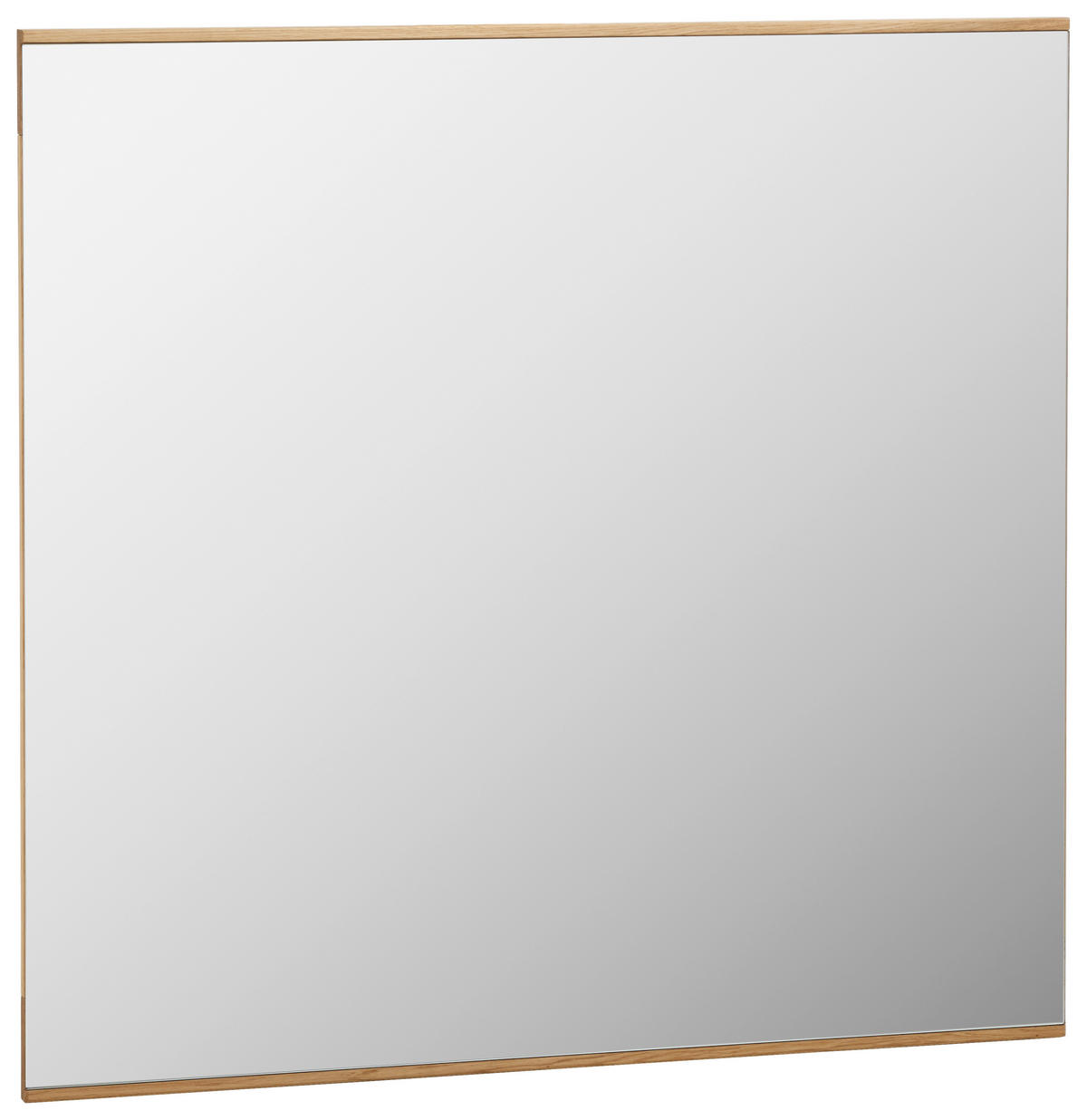 WANDSPIEGEL 85/82/2 cm    - Eichefarben, Natur, Glas/Holz (85/82/2cm) - Linea Natura
