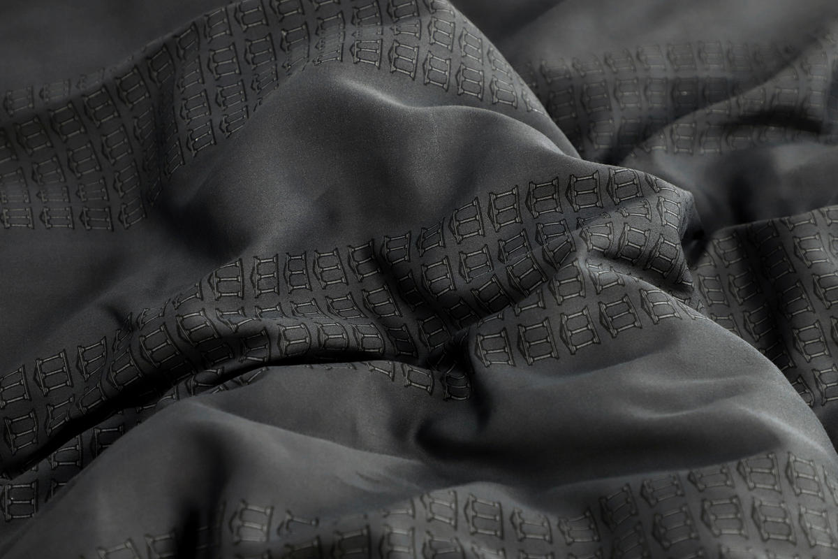 WENDEBETTWÄSCHE Marcel.Remus-Design - Alcudia anthrazit Satin 200/200 cm  - Anthrazit, Design, Textil (200/200cm)