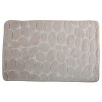 BADTEPPICH Beige 50/80 cm  - Beige, KONVENTIONELL (50/80cm) - Spirella