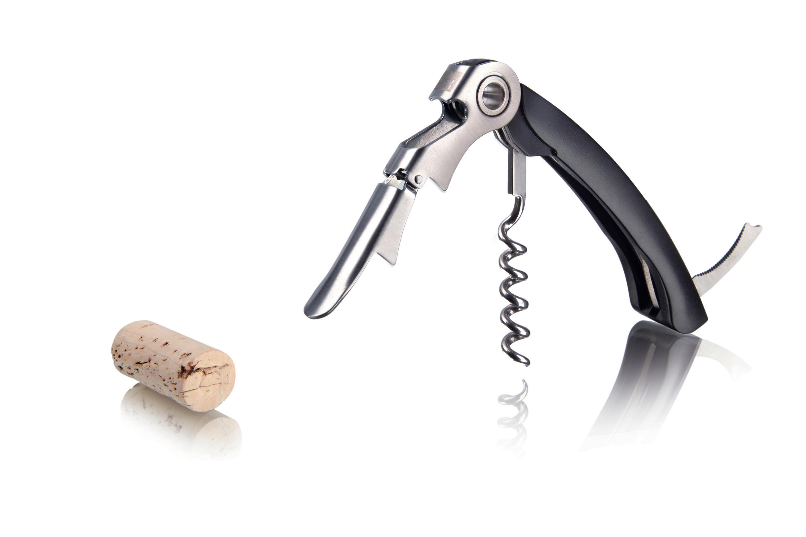 OTVARAČ ZA BOCE - crna, Basics, metal/plastika (12.4/2.5/2.0cm) - Vacu Vin
