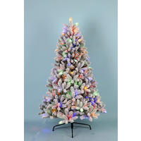 DEKOWEIHNACHTSBAUM  - Weiß, Basics, Kunststoff (92/150cm)