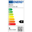 LED-LEUCHTMITTEL   E27 4,9 W  - Bernsteinfarben, LIFESTYLE, Glas/Metall (6/10,5cm) - Boxxx