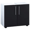 WASCHBECKENUNTERSCHRANK 60,2/50,7/29,6 cm  - Schwarz/Weiß, MODERN, Holzwerkstoff/Kunststoff (60,2/50,7/29,6cm) - MID.YOU