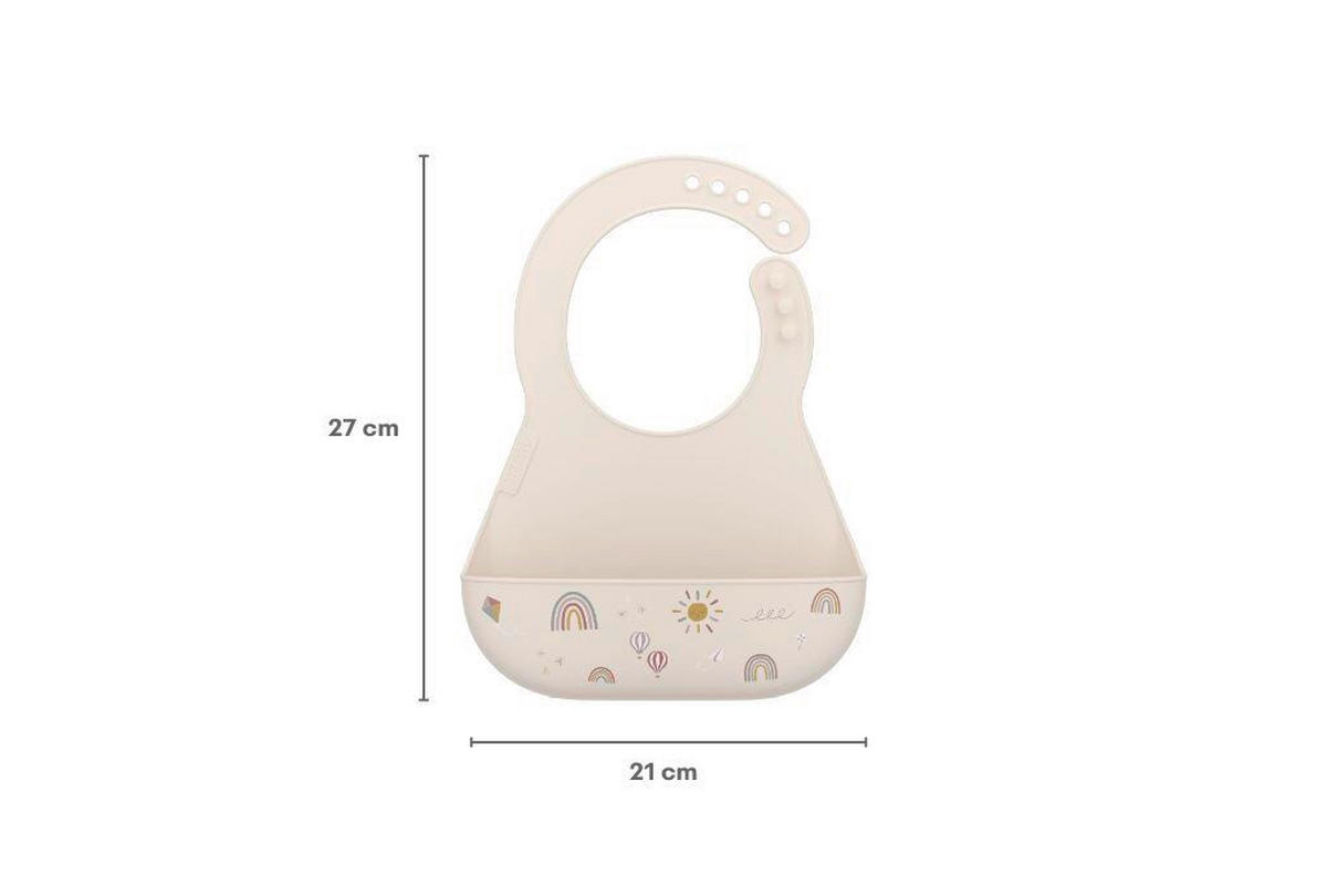 LÄTZCHEN Mio  - Salbeigrün/Multicolor, Basics, Kunststoff (21/29.8/3.6cm) - Mepal