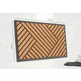 KOKOSMATTE 45/75 cm Mix Mats  - Hellbraun/Schwarz, Basics, Naturmaterialien/Kunststoff (45/75cm) - Esposa