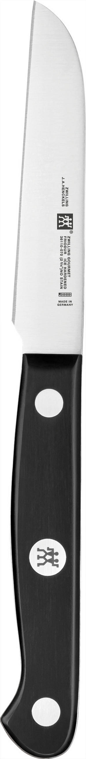 GEMÜSEMESSER ZWILLING® GOURMET  - Silberfarben/Schwarz, Basics, Kunststoff/Metall - Zwilling