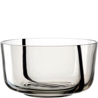 SCHALE ALVEO   - Klar/Schwarz, Design, Glas (21/11/21cm) - Leonardo