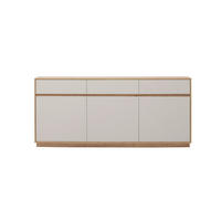 SIDEBOARD  202/89/40 cm 3 Schublade(n)  - Kaschmir/Eiche Artisan, Design, Holzwerkstoff (202/89/40cm) - MID.YOU