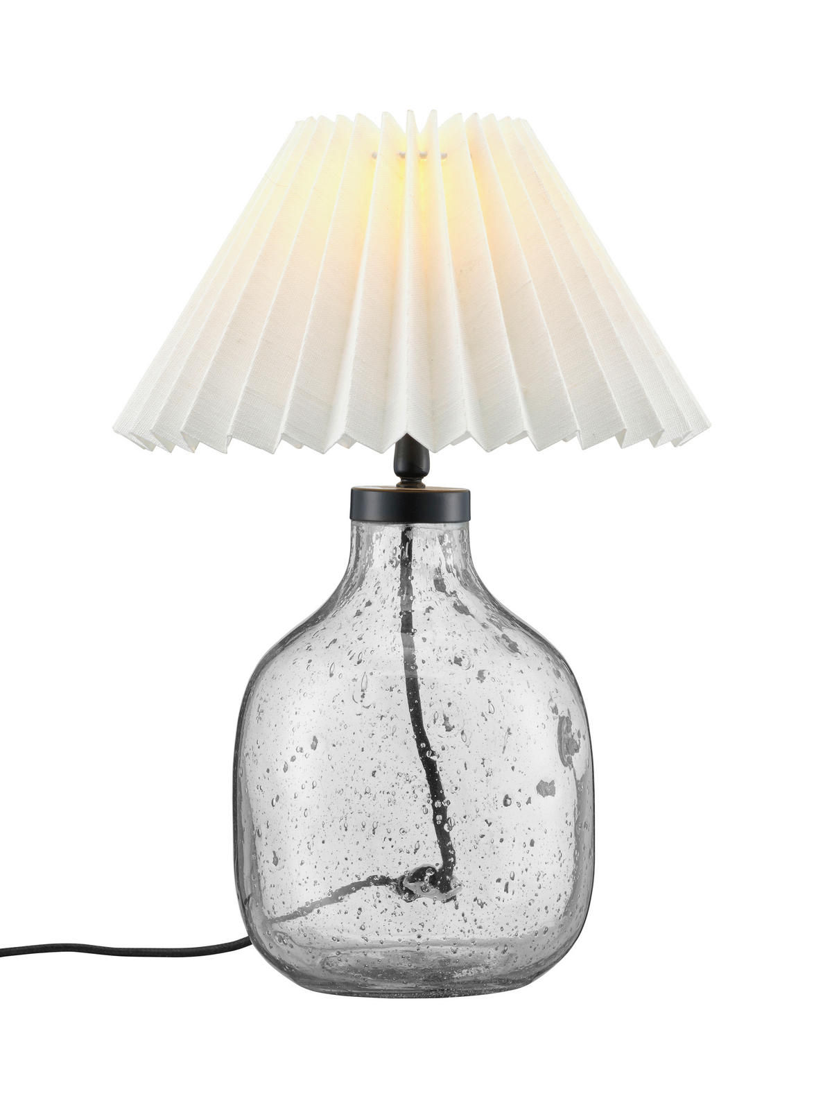 STOLNÁ LAMPA, E27, 25/14 cm  - Basics, sklo (25/14cm)