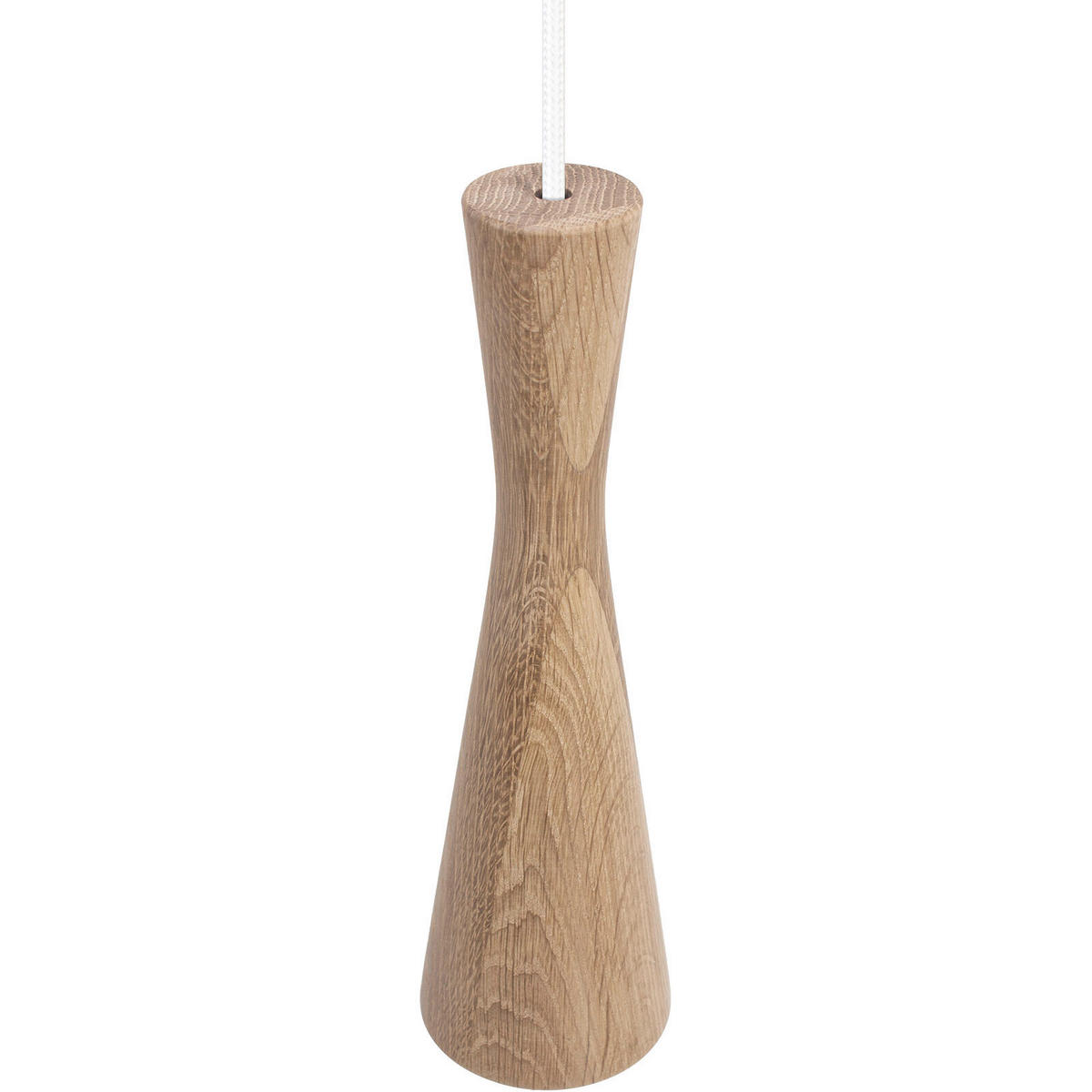 ZÁVĚSNÉ SVÍTIDLO, 10/90-140 cm  - bílá/barvy dubu, Natur, dřevo (10/90-140cm)